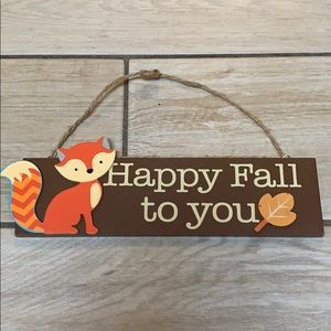 Happy fall to you wall art